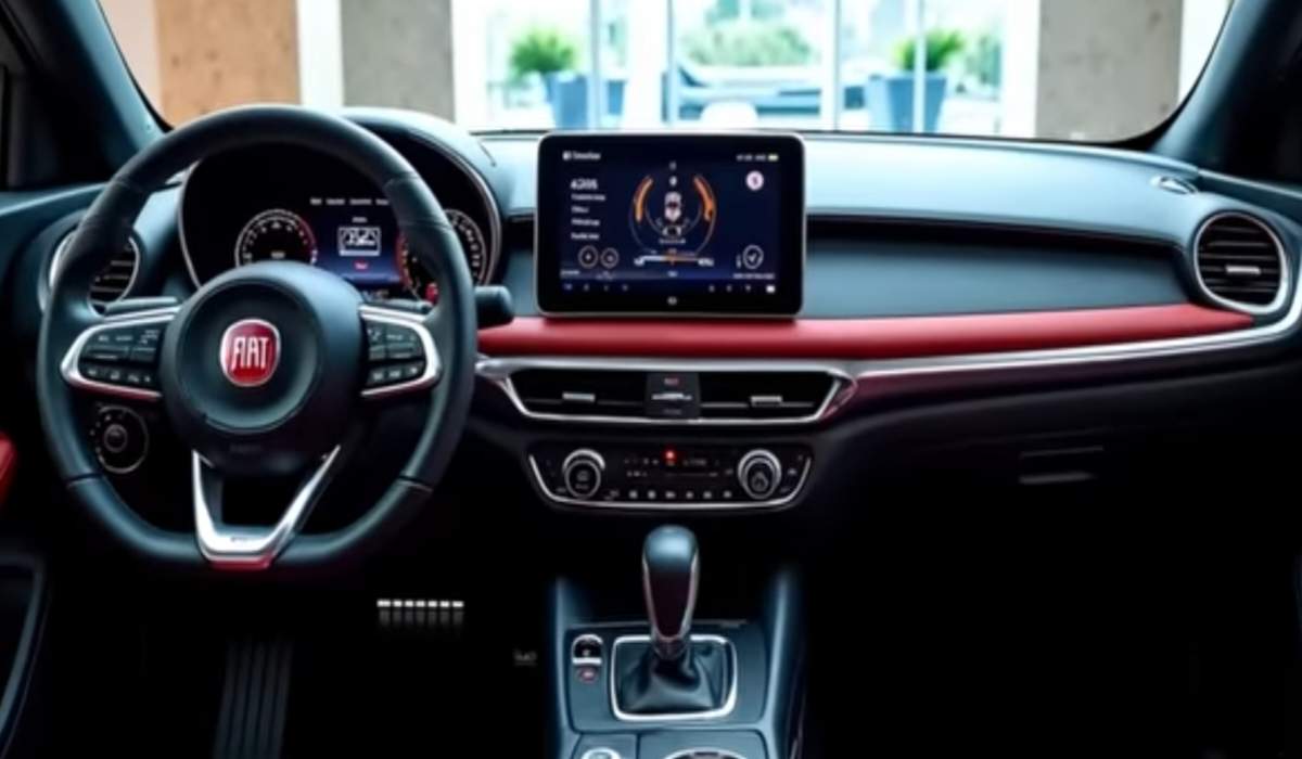 New Fiat Uno SUV interior
