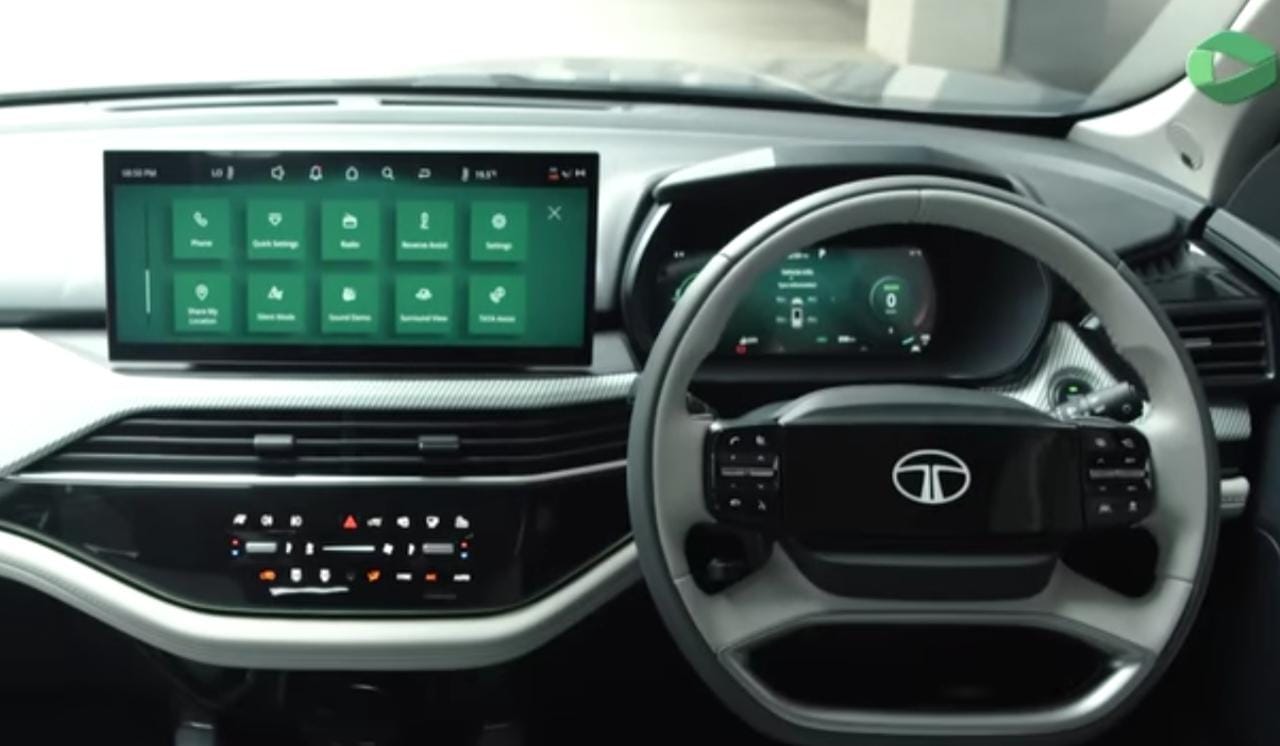 Tata Harrier EV Interior