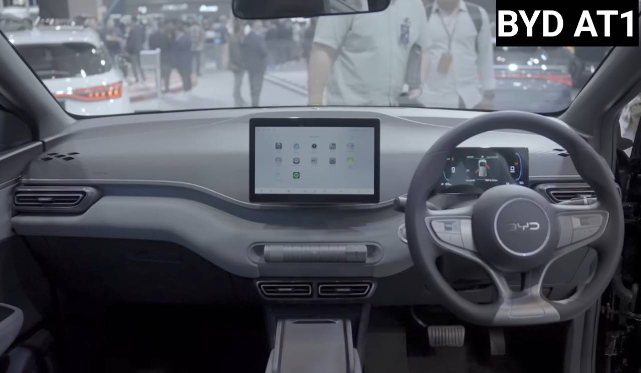 BYD AT1 Electric Car interior 2025