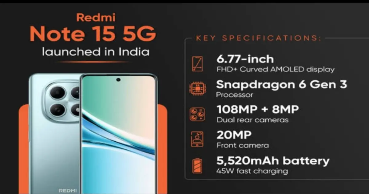 Redmi Note 15 5G Features Review