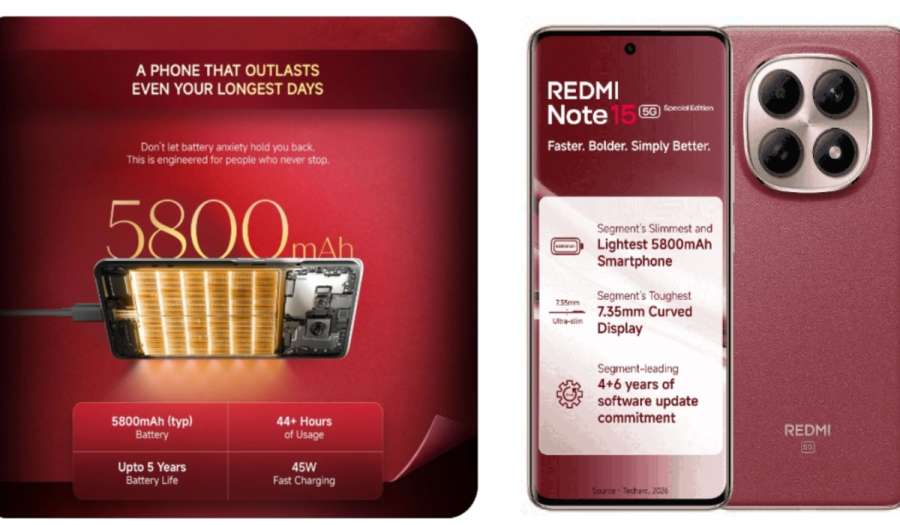 Redmi Note 15 Special Edition 2026